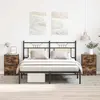 Image de vidaXL Tables de chevet 2 pièces - Chêne fumé