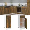 Image de vidaXL Armoire Plancher Tiroir Chêne