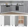 Image de vidaXL Armoire Cuisine Sonoma Gris - 75,5x75,5x81,5 cm