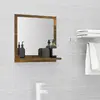 Image de VIDAXL Miroir de bain Chêne fumé