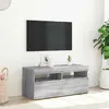 Image de VidaXL Meuble TV LED Sonoma gris