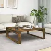 Image de VIDAXL Table Basse Chêne Fumé Bois d'Ingénierie