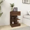 Image de vidaXL Table de Chevet - Chêne Marron