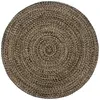 Image de vidaXL Tapis fait main Jute - Noir et marron