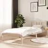 Image de Cadre de lit 75x190 cm Bois massif