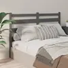 Image de vidaXL Headboard - Gray 186x4x100 cm Pine Wood