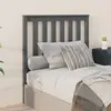 Image de VidaXL Tête de lit - Gris - 96x6x101 cm
