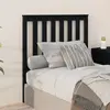 Image de vidaXL Tête de lit - Noir 96x6x101 cm