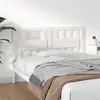 Image de vidaXL Tête de lit en bois - Blanc