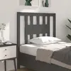 Image de vidaXL Tête de lit - Gris