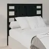 Image de vidaXL Tête de lit 96x4x100 cm - Bois de pin noir