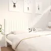 Image de vidaXL Tête de lit - Blanc