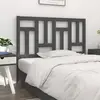 Image de VIDAXL Tête de lit 125,5 cm - Gris