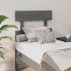 Image de vidaXL Tête de lit 93,5x3x81 cm Gris