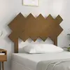 Image de vidaXL Tête de lit en Bois - Marron miel