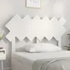 Image de vidaXL Tête de lit - Blanc - 122,5x3x80,5 cm