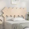 Image de vidaXL Tête de lit - 132x3x81 cm Bois massif de pin