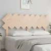 Image de vidaXL Tête de lit 159,5x3x80,5 cm Bois massif de pin
