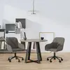 Image de vidaXL Lot de 2 chaises pivotantes - Gris foncé