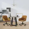 Image de VidaXL Chaises Pivotantes Lot de 2 Marron
