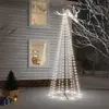 Image de vidaXL Sapin de Noël cône 310 LED - Blanc froid