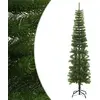 Image de vidaXL Sapin mince avec support 240 cm - PE