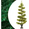 Image de vidaXL Sapin de Noël hélicoïdal - 120 cm - Vert