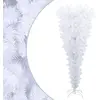 Image de VidaXL Sapin de Noël Renversé 120 cm Blanc