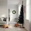 Image de VidaXL Demi Sapin de Noël 210 cm Noir