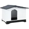 Image de vidaXL Niche pour chien - Gris