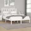 Image de VIDAXL Cadre de lit sans matelas 180x200 cm - Blanc