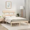 Image de vidaXL Cadre de lit bois - 160 x 200 cm