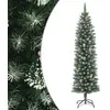 Image de vidaXL Sapin de Noël mince avec support - 180 cm