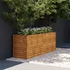 Image de vidaXL Lit surélevé jardin acier corten