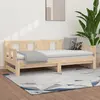 Image de vidaXL Lit coulissant sans matelas Bois de pin 2x(80x200)