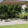 Image de vidaXL Salon 4 pièces - Aluminium anthracite