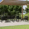 Image de vidaXL Salon de jardin 7 pcs - Anthracite
