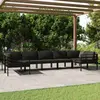 Image de VidaXL Ensemble Salon de Jardin 7 Pièces avec Coussins - Aluminium