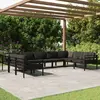 Image de vidaXL Salon de jardin 9 pcs - Aluminium