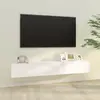 Image de vidaXL Meubles TV Muraux Blanc