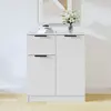Image de vidaXL Buffet 70 cm - Blanc