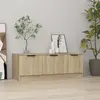 Image de vidaXL Meuble TV - Chêne Sonoma