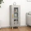 Image de vidaXL Buffet - Gris béton
