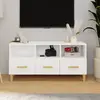 Image de vidaXL Blanc - Bois d'ingénierie