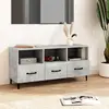 Image de vidaXL 102x35x50 Gris béton