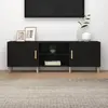 Image de vidaXL Meuble TV - Noir