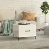 Image de VIDAXL Table basse blanche - 50x50x40 cm
