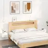 Image de VIDAXL Lot de 2 tables de chevet murales - Blanc 35x35x20 cm