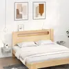 Image de vidaXL Tables de chevet murales 2 pcs - Gris béton 35x35x20 cm