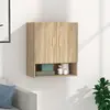 Image de vidaXL Armoire murale Chêne Sonoma